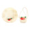 Kinder Sonnenschutz Hut Stroh Beige 1 Set 6