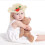 Kinder Sonnenschutz Hut Stroh Beige 1 Set 2