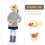 Kinder Sonnenschutz Hut Stroh Beige 1 Set 7