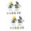 16 Unidades Mini Artificial En Maceta Para Decoración 9
