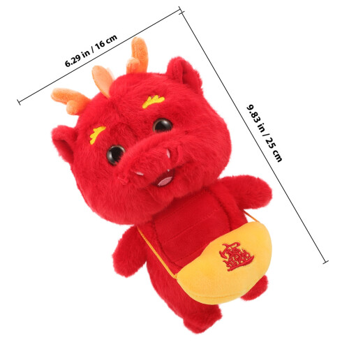 Zodiac Dragon Dragón Decoración Hogar Peluche 1