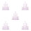 5 Piezas De Castillos Princesa Plástico Imaginativo 4
