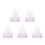 5 Piezas De Castillos Princesa Plástico Imaginativo 7