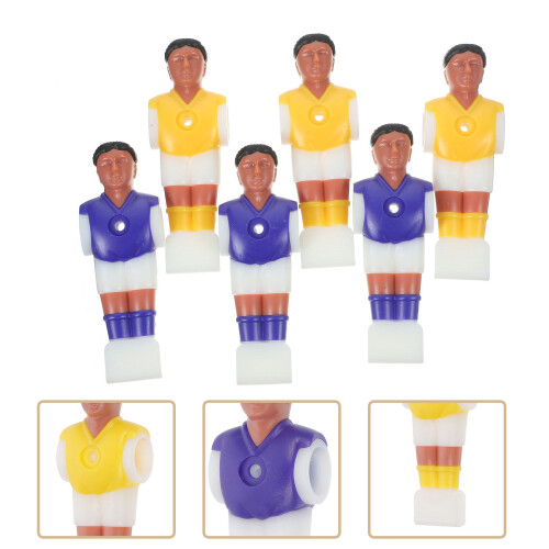 6 Piezas Fútbol Plástico Repuesto 2