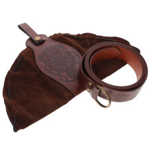 De Para Cinturón De Cuero Vikingo Medieval