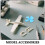 20St Compacte Blauwe Propellers Plastic Voor DIY Modelbouw 8