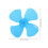 20St Compacte Blauwe Propellers Plastic Voor DIY Modelbouw 2