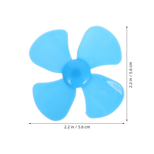 20St Compacte Blauwe Propellers Plastic Voor DIY Modelbouw 1