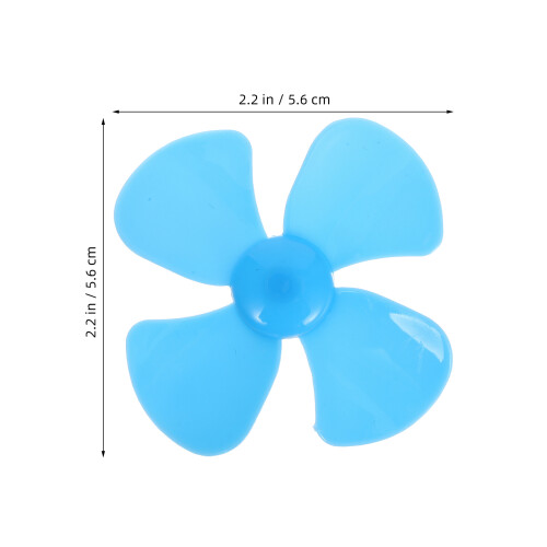20St Compacte Blauwe Propellers Plastic Voor DIY Modelbouw 2