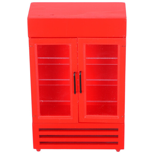 4 Stuks Mini Poppenhuis Vriezer Koelkast Model 1