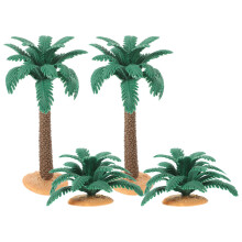 16 Unidades Miniatura De Para Paisaje Micro Artificial