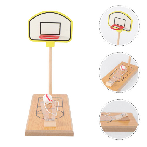 De Baloncesto Con Canasta De Madera Para 2