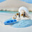 10Stk Mini Strandaccessoires Set Mit Boot Paddeln Für DIY 6
