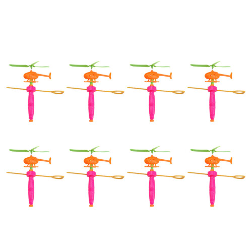 8 Pièces Jouets Volant Hélicoptère Pour Enfants