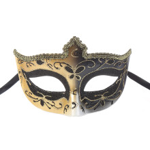 Halloween Kinder Maske Halbgesicht Cosplay Party Schwarz