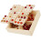 Set Plateau De Jeu De Cinq En Ligne En Bois 2