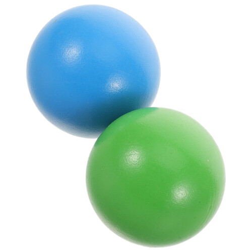 4 Unidades Bolas De Madera Para Croquet