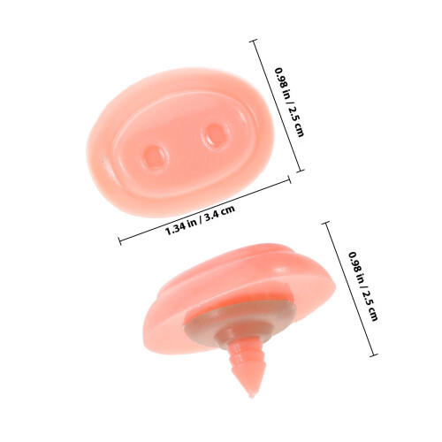 30 Ensembles Kit Remplacement Nez Miniature Pour Jouets Déco 1
