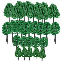 Juego De Árboles En Miniatura Para Escena Y Decoración De