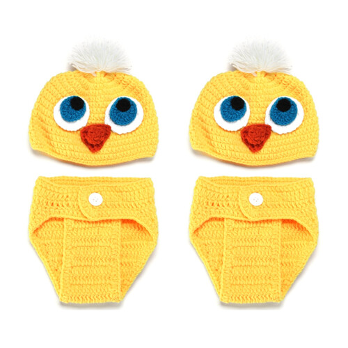2 Pièces Costume Bébé Poulet Vêtements 1