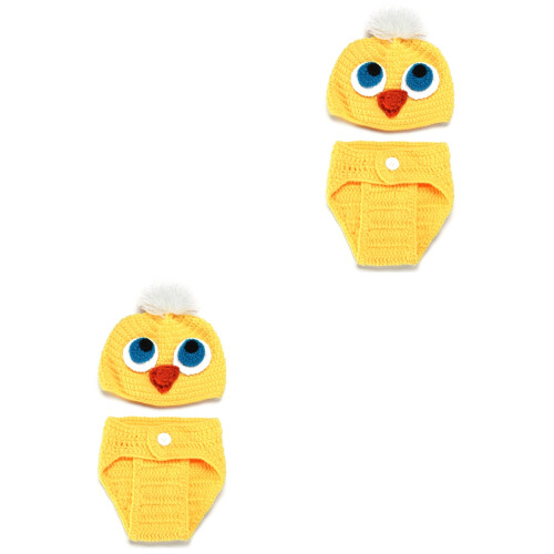 2 Pièces Costume Bébé Poulet Vêtements 2