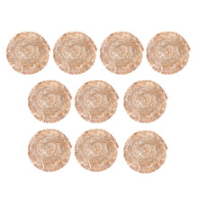 10 chapeaux en 18 cm tressés main pour DIY vêtements
