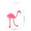 2 Pièces Flamingo Peluche Animaux 10