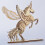 Puzzle De Madera 3D Unicornios Para Niños Madera 8