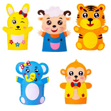 20 Kits De Marionnettes À Gaine Pour Enfants Jouets Éducatifs