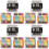 12 Boîtes De Crayons Miniatures Colorés Pour Maison De 7