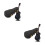 2 Pièces Guitare Miniature En Bois Avec Support Et Étui 10