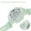 Multifuncional LED Impermeable Para Estudiantes Deportivo 7