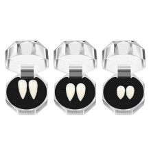 3 Paires De De Vampire Pour Déguisement Halloween Cosplay