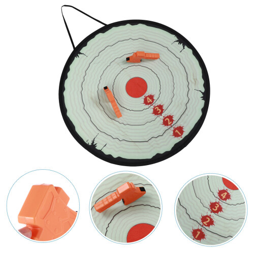 Ensemble Enfant Jeu Lancer Hache Fléchettes Adhésive 2