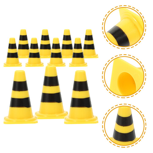 50 Pièces Cônes De Miniatures Accessoires Éducatifs Scène 2