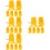 24 Pcs Plastic Craft Movement For Diy Clay Projects 7