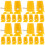 24 Pcs Plastic Craft Movement For Diy Clay Projects 5