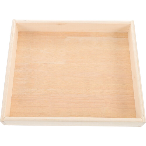 4 Pièces Plateau En Bois Rectangulaire Pour Empilable 2