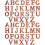 52 Pièces Lettres En Pour Bricolage Artisanat 6