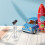 De Train Feu Mini Lampe 1:87 Pour Table Sable 10