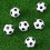6Pcs 32Mm Table Football Balls Black/White 4