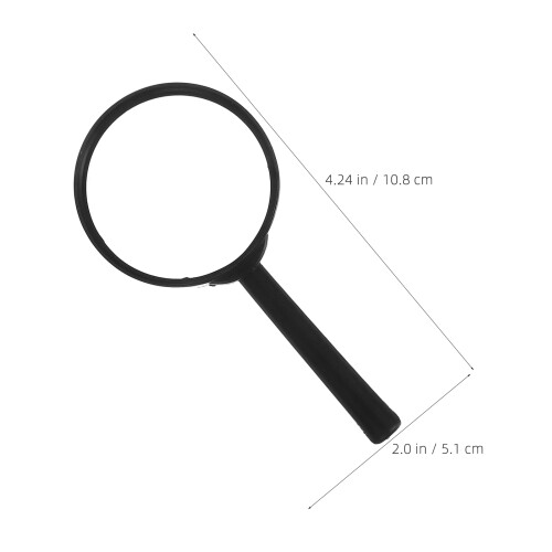 10Pcs 3x Handheld Magnifying Glass For Kids Science Reading 2