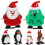 12 Pcs Xmas Themed Wind-Up Toys Clockwork Playthings 1