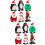 12 Pcs Xmas Themed Wind-Up Toys Clockwork Playthings 9