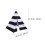 3Sets Multi-Functional Kids Indoor Teepee Tent Black Durable Play Tent 11