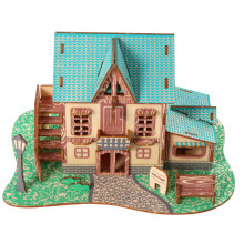 3D Wood Puzzle Toy Diy Educational Playing Puzzle