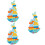 3 Sets Wooden Building Blocks Stacking Game For Kids 9
