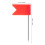 50 Pcs Plastic Flag Push Pins For World Map Cork Board Home Office 3