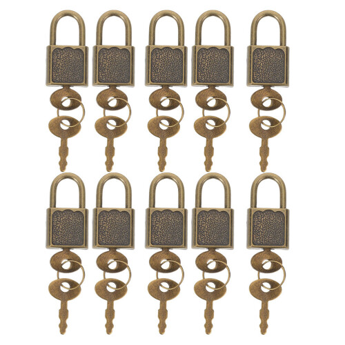 30 Ensembles Serrures De Coffre Métalliques Et Clés 2