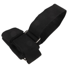 Black Versatile Nylon Foot Weight Straps for Gym Leg Exercises